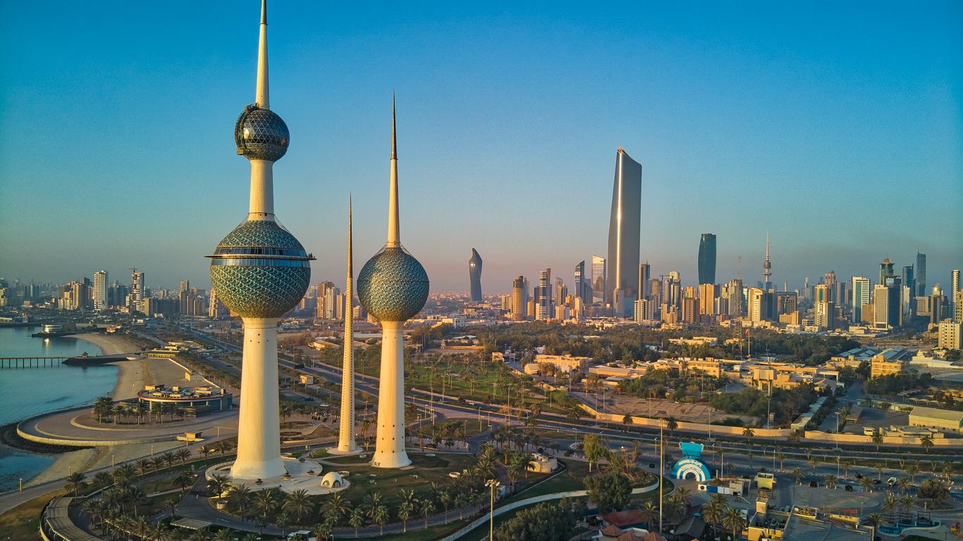 Kuwait Towers Sunset